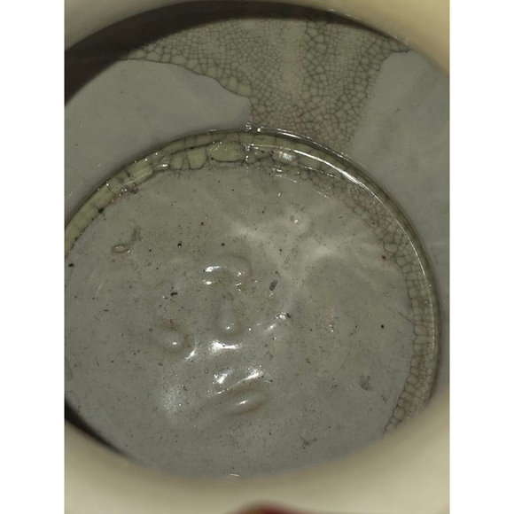 Satsuma Pitcher Vase Orange‎ Brown Vintage - Picture 7 of 13